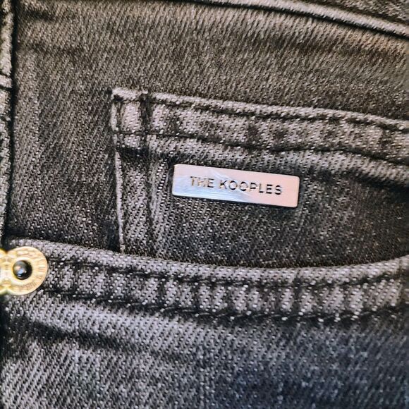 EUC The Kooples Men's Grey Jeans - Slim - Size 31 - Button Fly - Picture 7 of 14
